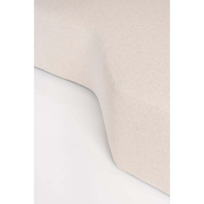 Zuiver Prosper Hoekbank Links Sand| Off-white - Crème