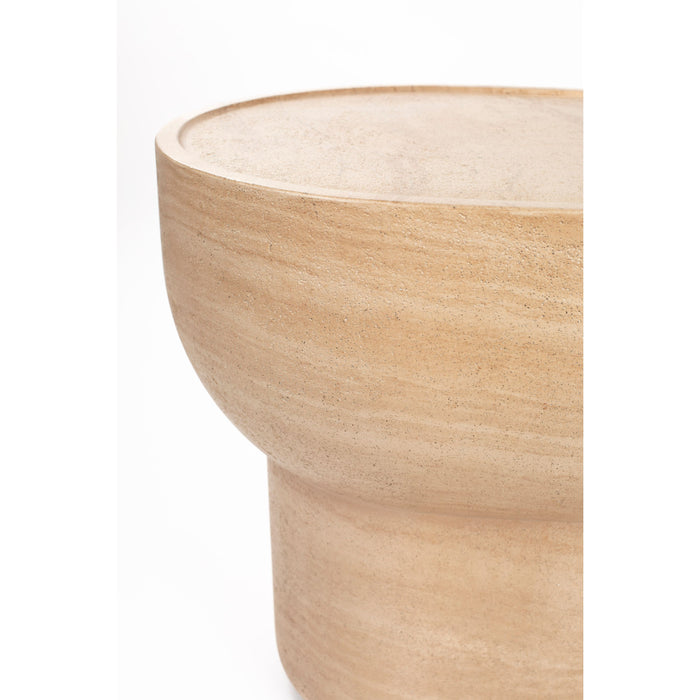 Zuiver Noble Bijzettafel Ovaal - Beige