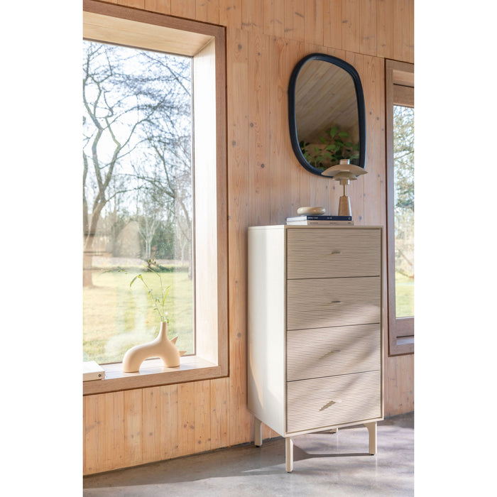 Zuiver Looks Spiegel| Wandspiegel Organische vorm Navy| Blauw M