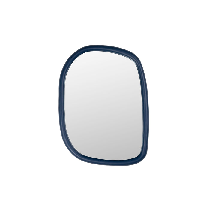 Zuiver Looks Spiegel| Wandspiegel Organische vorm Navy| Blauw M