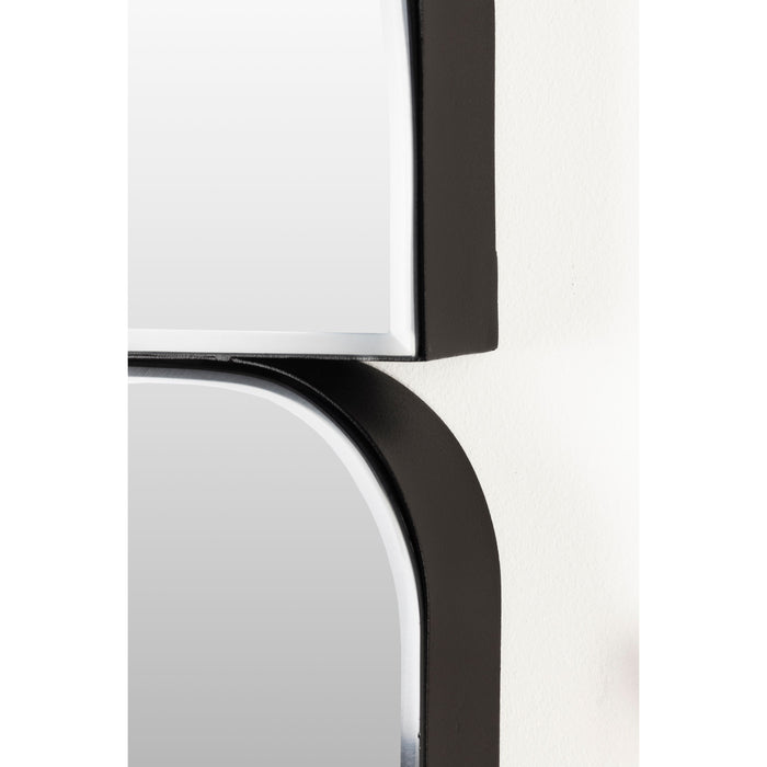 Zuiver Glamour Spiegel| Wandspiegel Donkerbruin