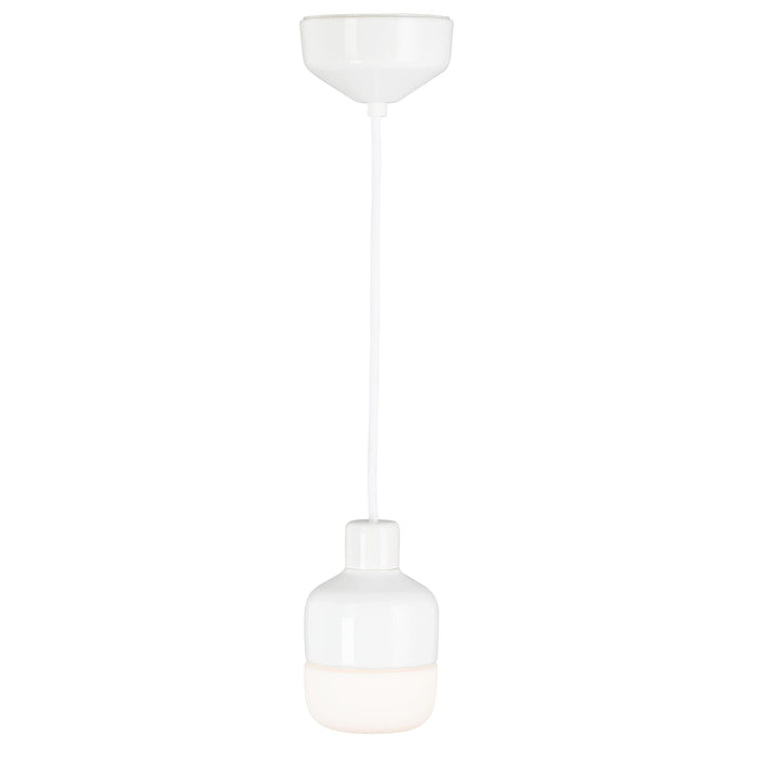 Ifö Electric Ohm hanglamp 100|155 opaal glas IP44 Wit