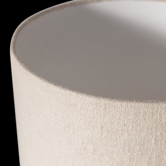 WOOOD Loft Tafellamp - Metaal|Bouclé - Naturel - 90xØ22 cm