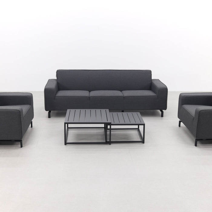 Boavista|Royalty stoel-bank loungeset - Sooty - 5-delig