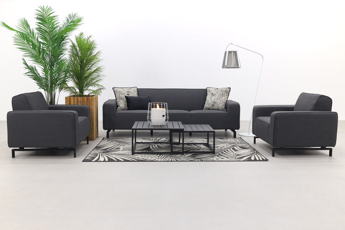 Boavista|Royalty stoel-bank loungeset - Sooty - 5-delig