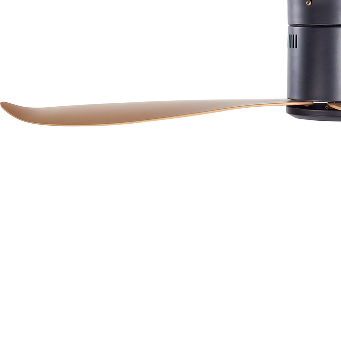 Beliani - MALAD - Plafondventilator - Zwart - IJzer