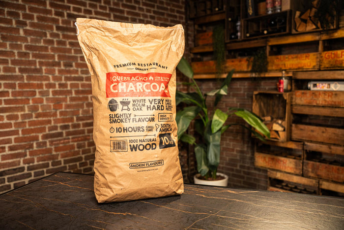 Smokin' Flavours - 2 zakken houtskool Quebracho Smokin' Flavours + 1