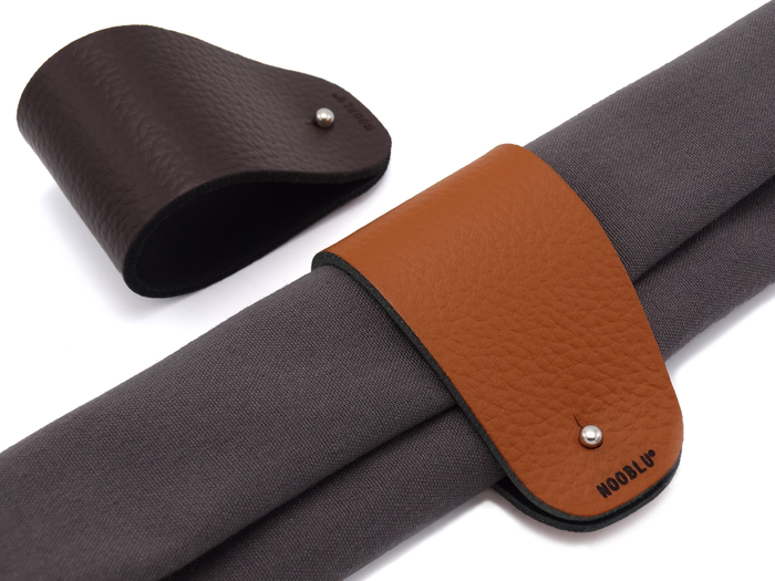 NOOBLU PEBL servetringen - Clay grey, set van 8