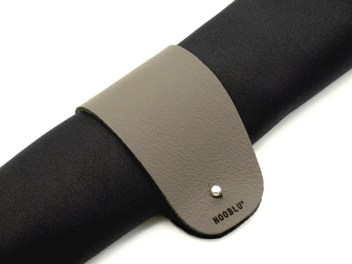 NOOBLU PEBL servetringen - Clay grey, set van 8