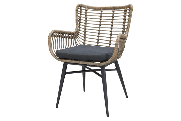 Garden Impressions Jasmine Natural|Edison 280x140 cm. - ovale tuinset