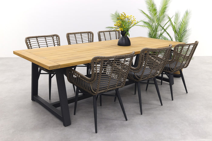 Vdgarde Jasmine natural |Noah tuinset - 7-delig