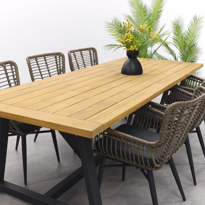 Vdgarde Jasmine natural |Noah tuinset - 7-delig