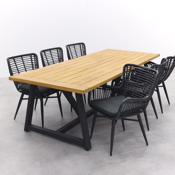 Vdgarde Jasmine black |Noah tuinset - 7-delig