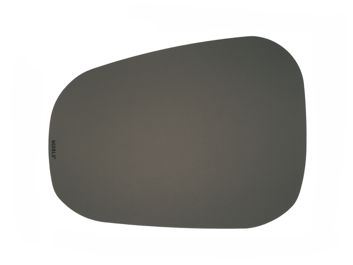 NOOBLU PEBL onderzetter | muismat 28 x 21 cm - Cognac, set van 4