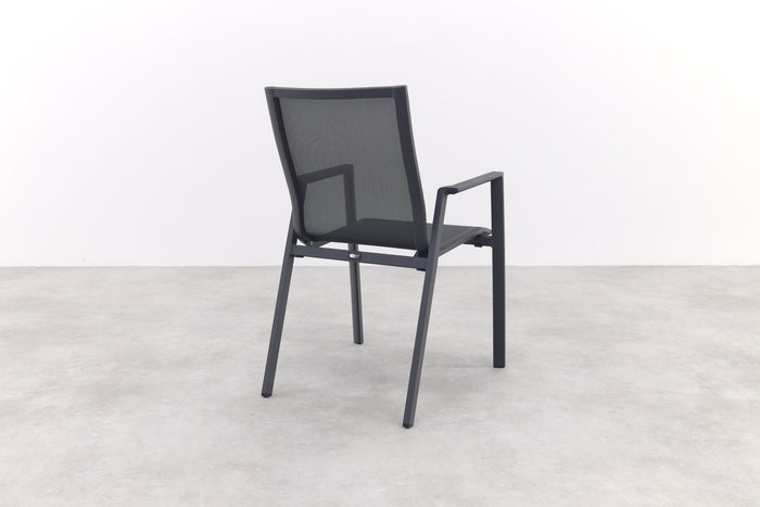 VDG Atmos stapelbare tuinstoel - Antraciet