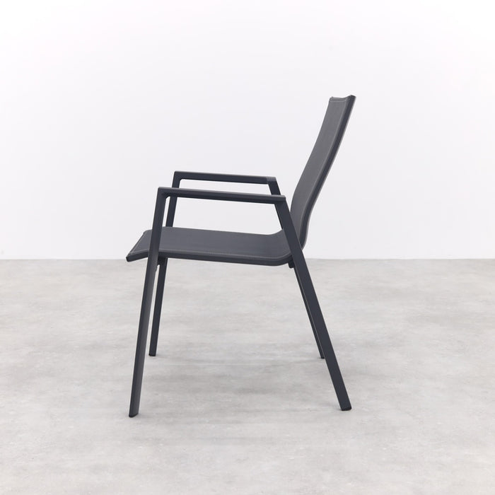 VDG Atmos stapelbare tuinstoel - Antraciet