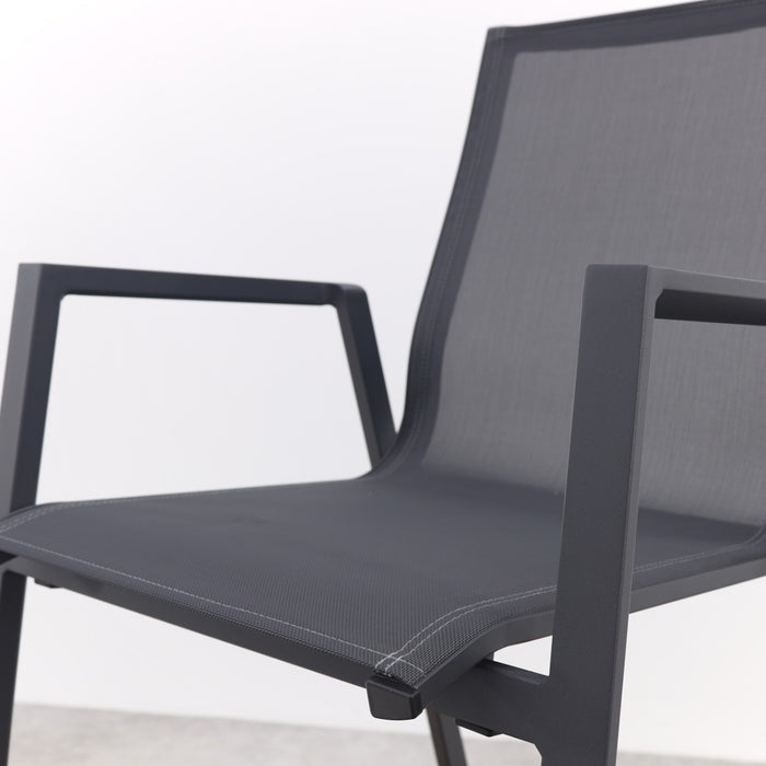 VDG Atmos stapelbare tuinstoel - Antraciet