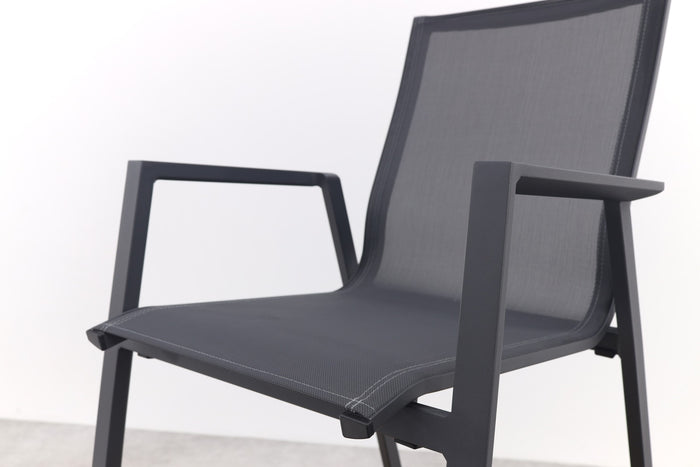 VDG Atmos stapelbare tuinstoel - Antraciet