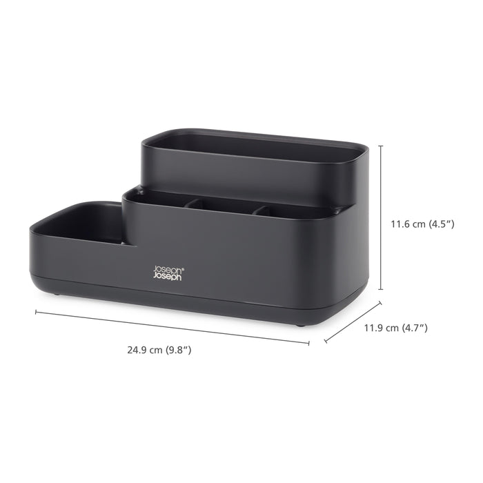 Joseph Joseph Easy-Store Badkameropberger - Zwart