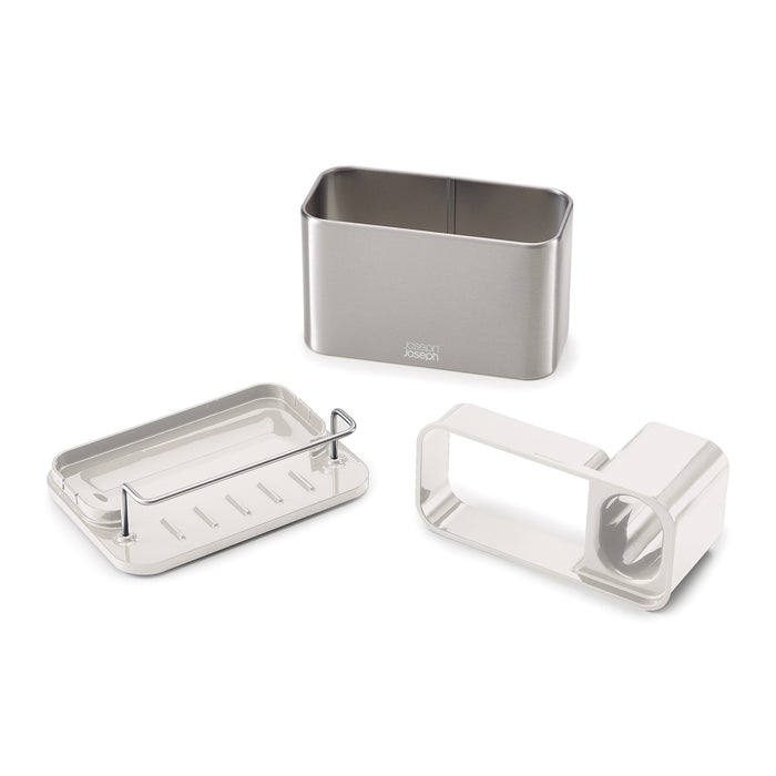 Joseph Joseph Surface RVS Gootsteenorganiser - Light Stone