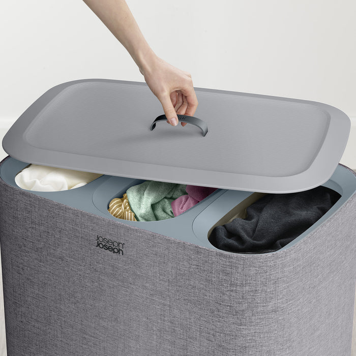 Joseph Joseph Tota Trio Wasmand 90 L - Grey