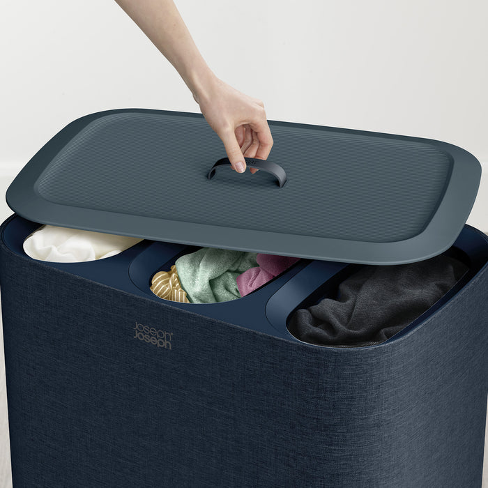 Joseph Joseph Tota Trio Wasmand 90 L - Carbon Black