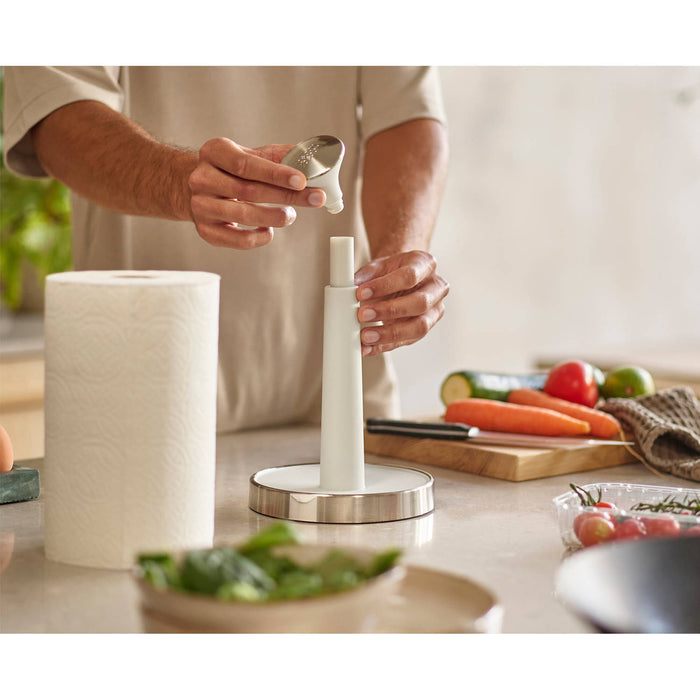 Joseph Joseph Push&Tear Keukenrolhouder - Light Stone
