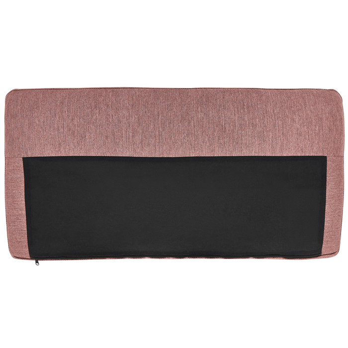 Beliani - BREDA - Hoekbank - Roze - Linkszijdig - Polyester