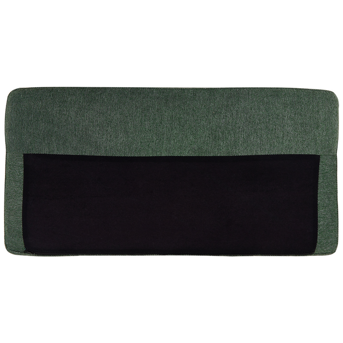 Beliani - BREDA - Hoekbank - Donkergroen - Linkszijdig - Polyester