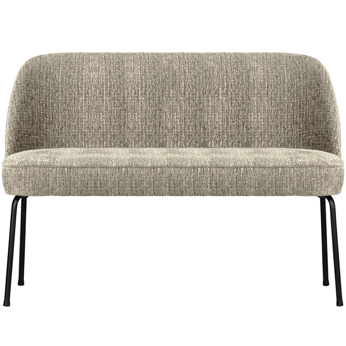 WOOOD Eetbank Vogue - Structure Velvet - Wheatfield - 83x120x59