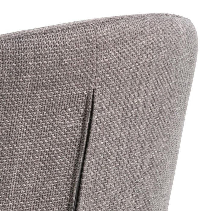 Giga Living - Eetkamerstoel Orrisdale Basel Lichtgrijs Draaibaar - Set van 2