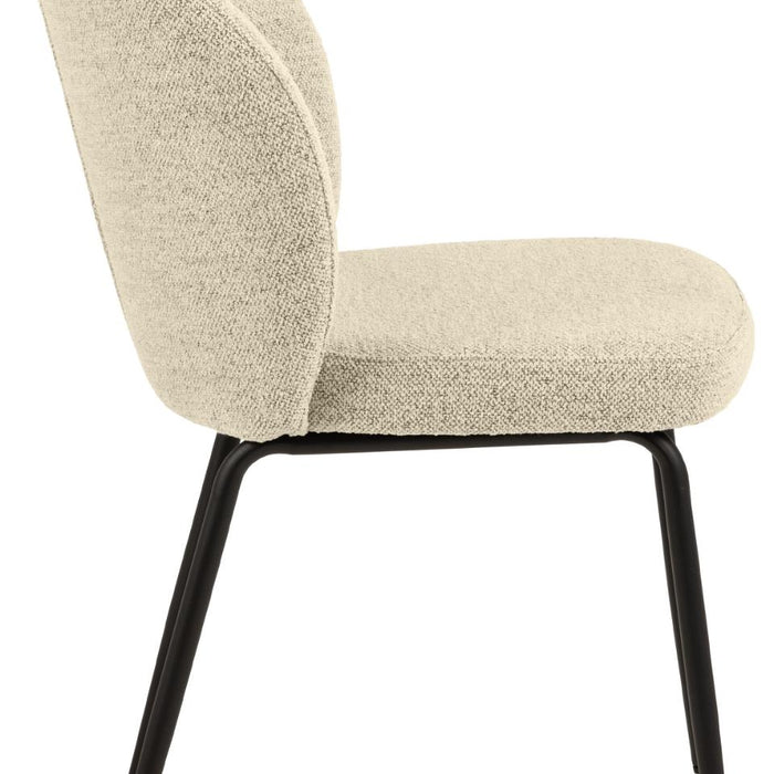 Giga Living - Eetkamerstoel Santiago Cream - Set van 2