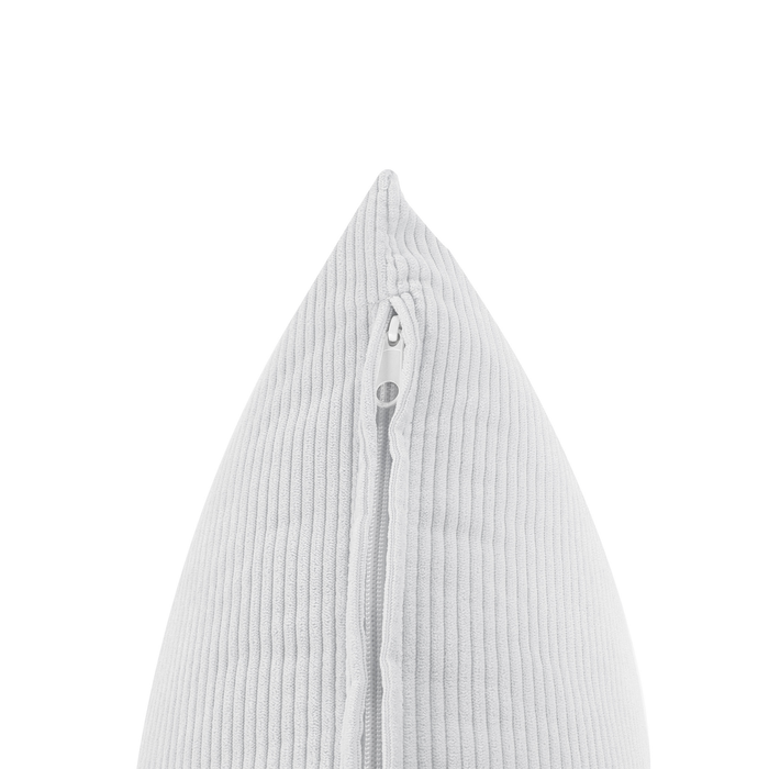 Beliani - LEMVIG - Tweezitsbank - Gebroken wit - Corduroy