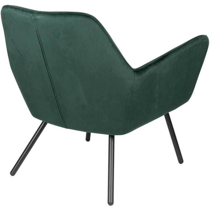 Puur - Berg fauteuil velvet groen