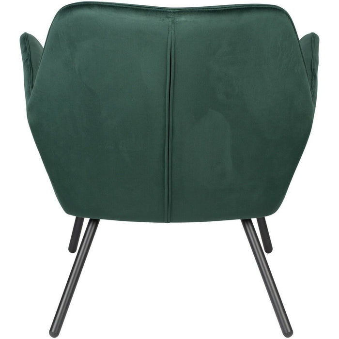 Puur - Berg fauteuil velvet groen
