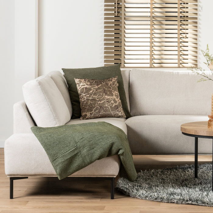 Unique Living Plaid Sally - Groen - Katoen Mix - 150x200x0cm (BxHxD)