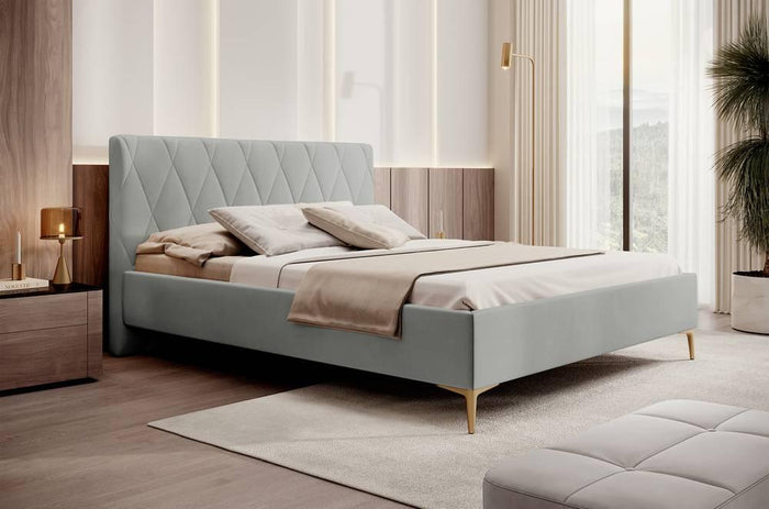 NADUVI Collection Ticaro Bedframe - 140 x 200 cm - Grijs