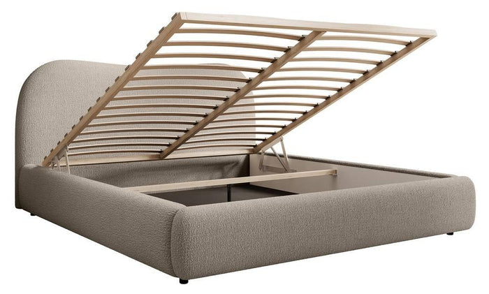 NADUVI Collection Sombala Bedframe - 180 x 200 cm - Donkerbeige