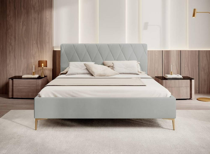 NADUVI Collection Ticaro Bedframe - 160 x 200 cm - Grijs