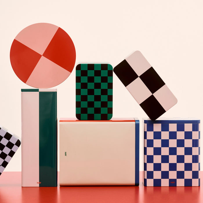 HAY Tin Voorraadblik Small - Lavender / Blue