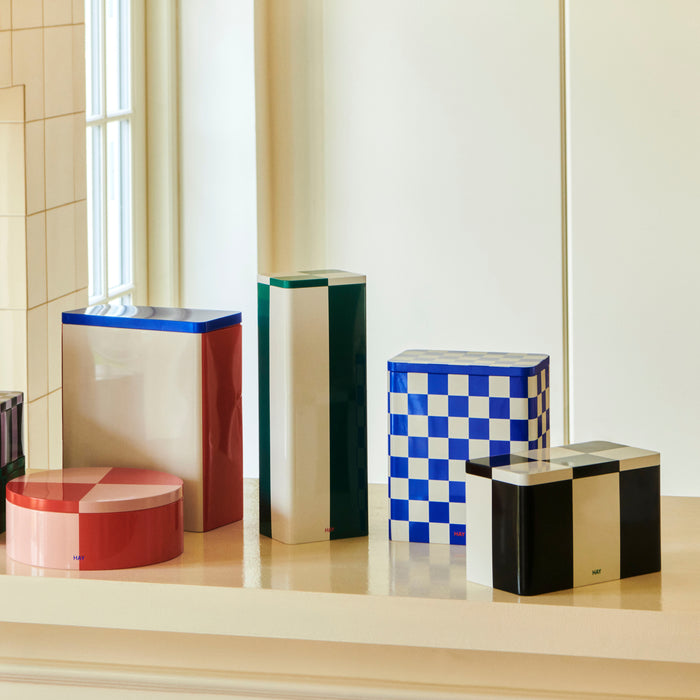 HAY Tin Voorraadblik Slim - Green / Off-White