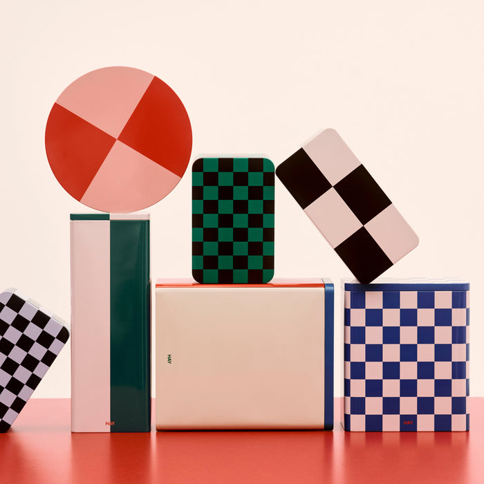 HAY Tin Voorraadblik Slim - Green / Off-White