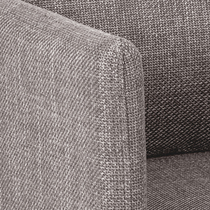 by fonQ basic Sofie Omkeerbare Hoekbank met Chaise Longue - Grijs