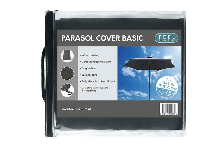 Feel Furniture - kantelbare parasol - 3 Meter - Beschermhoes