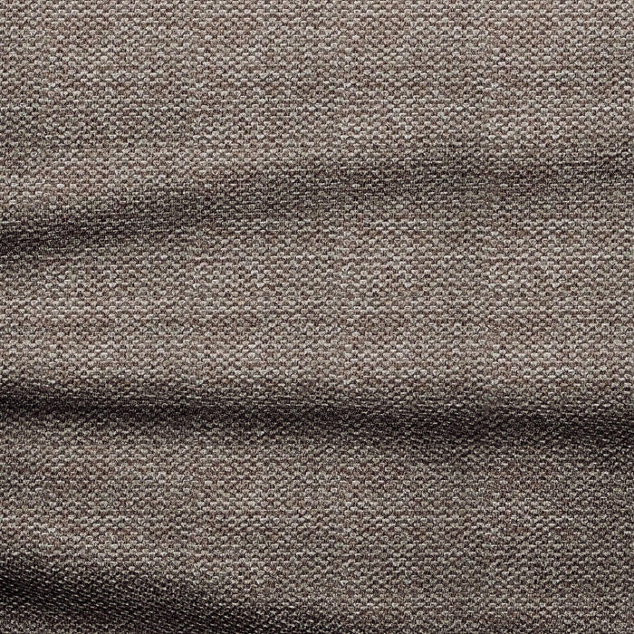 5-zits rechthoekige slaapbank met boxzitting in taupe geweven stof