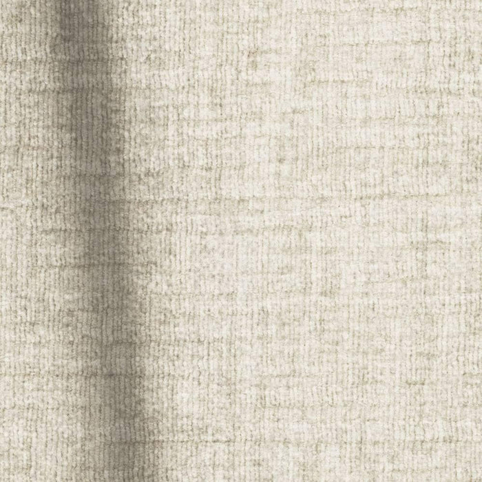 7-zits rechte panoramische bank in fluweel met crèmepatroon