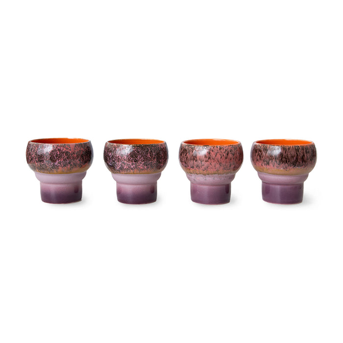 HKliving 70's Ceramics Lungo Mok 0,24 L - Set van 2 - Merge