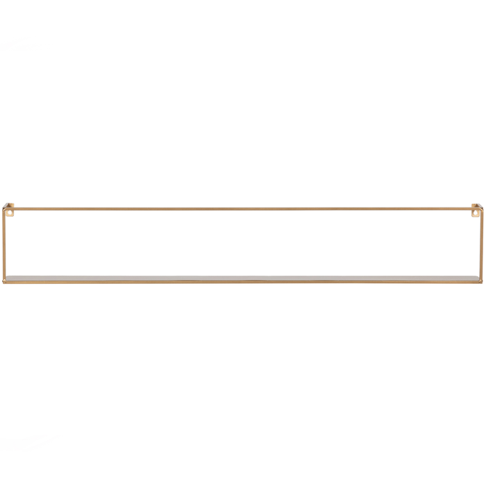 Woood Meert Metalen Wandplank 100 cm Goud