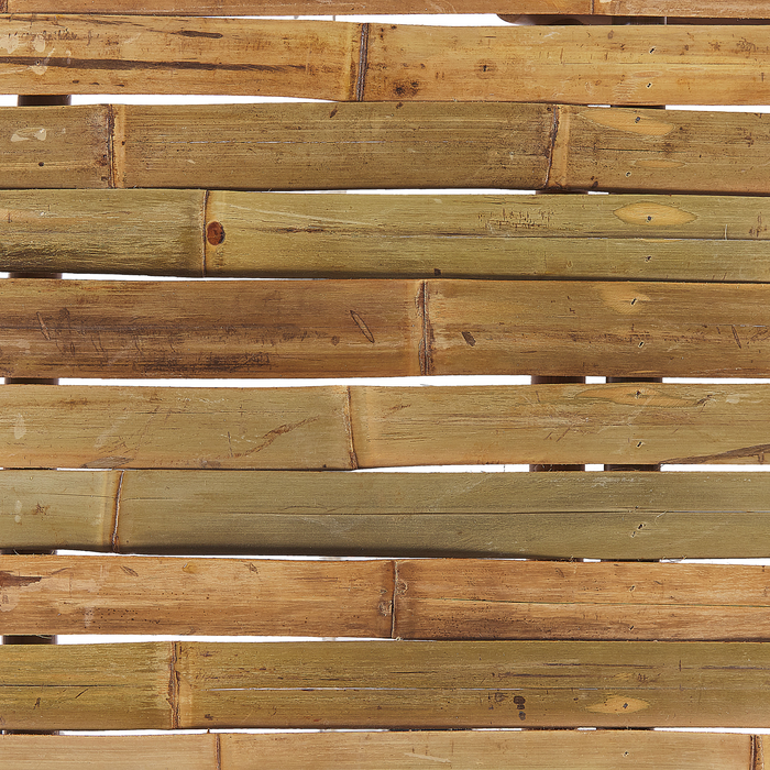 Beliani-MOLISE -Tuintafel-Lichte houtkleur-69 x 120 cm-Bamboehout