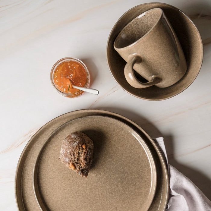 Dutch Rose Kom 15 cm Camel